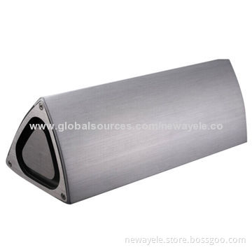 X07 The stainless steel and smart surface with stereo sense bluetooth speaker